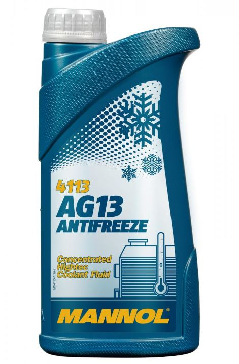 MANNOL 4113 Antifreeze AG13 Hightec концентрат, 1л