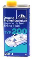 Жидкость тормозная dot 4, Brake Fluid TYP 200, 1л