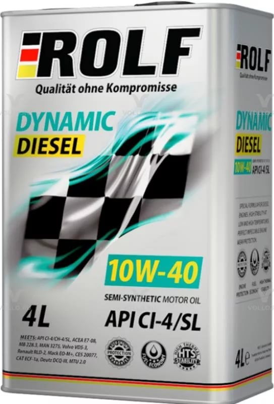 Rolf Dynamic Diesel 10W-40 CI-4/SL4л