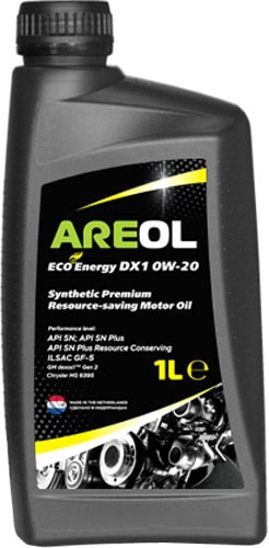 Areol Eco Energy DX1 0W-20 1л