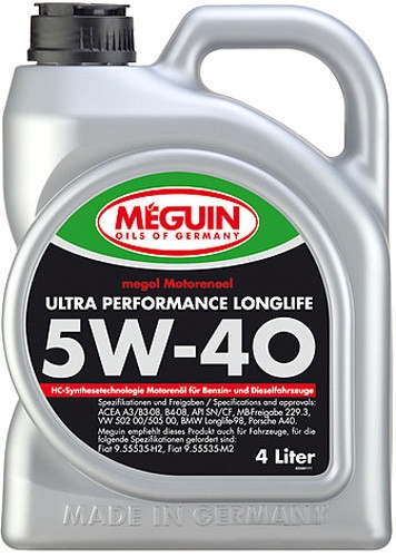Meguin Megol Ultra Performance Longlife 5W-40 4л