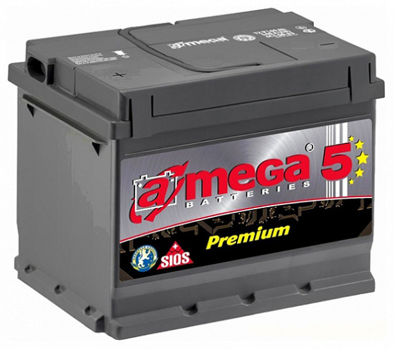 A-mega Premium (60 A/h), 600А R+