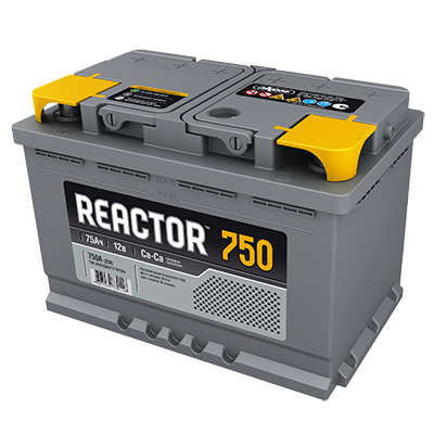 AKOM Reactor 6CT-75 Евро (75 A/h), 750A R+