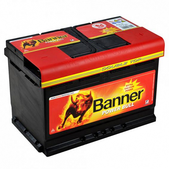 Banner Power Bull P7412 (74 A/h), 700А R+