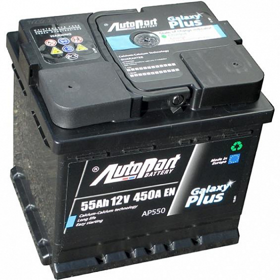 Autopart Galaxy Plus AP550 (55 A/h), 450A R+