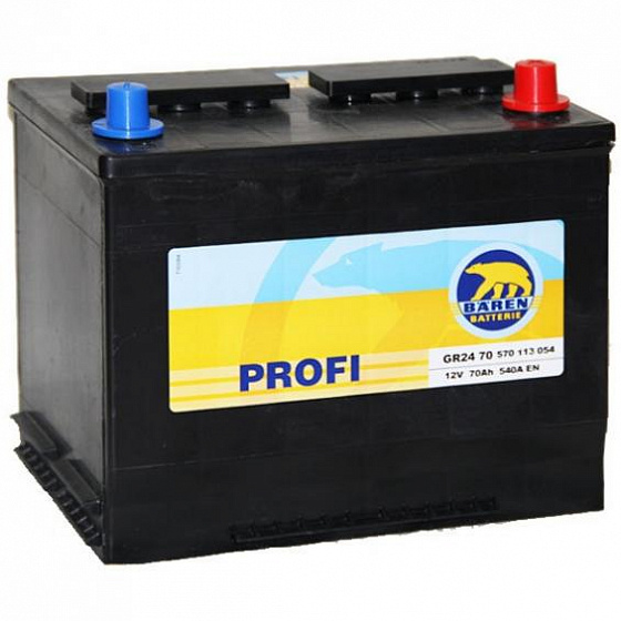 Baren Profi JIS (70 A/h), 540А R+ 7905688