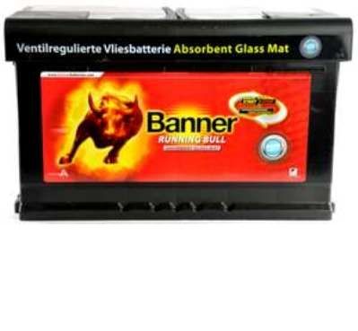 Banner Running Bull AGM 58001 (80 A/h), 800А R+