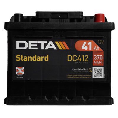 Deta Standard DC412 (41 А/ч), 370A