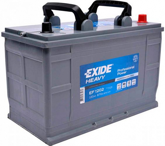 Exide Professional Power EF1202 (120 A/h), 870A R+