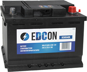 Edcon (60 A/h), 540A R+ (DC60540R)