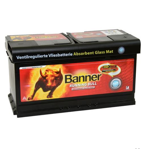 Banner Running Bull AGM 59501 (95 A/h), 850А R+