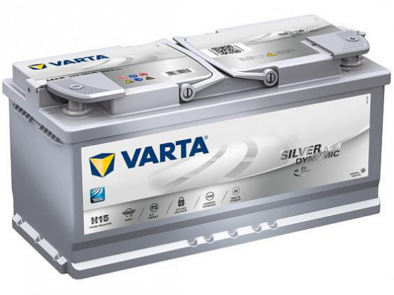 Varta Silver Dynamic AGM H15 (105 А/h), 950А R+ (605 901 095)