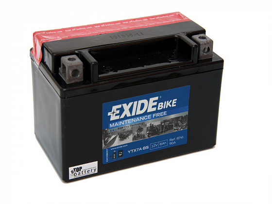 Exide ETX7A-BS (6 A/h), 90A L+