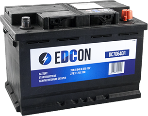 Edcon (70 A/h), 640A R+ (DC70640R)