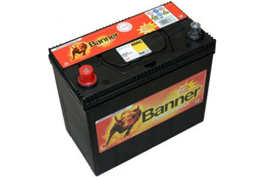 Banner Power Bull Asia p P4524 (45 A/h), 390А L+