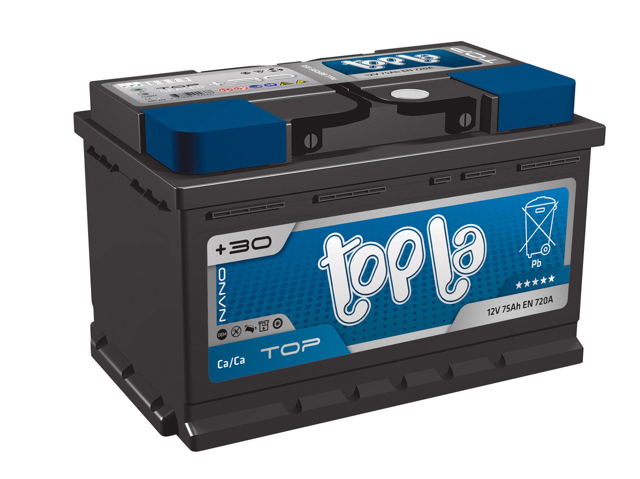 Topla TOP (100 A/h), 950A R+